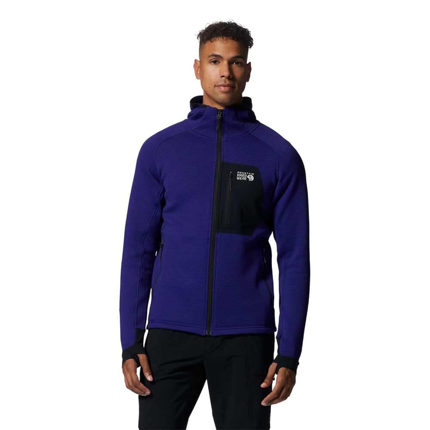 mountain-hardwear-polartec-power-grid-full-zip-hoodie-60-recycled-technical-flee image 8