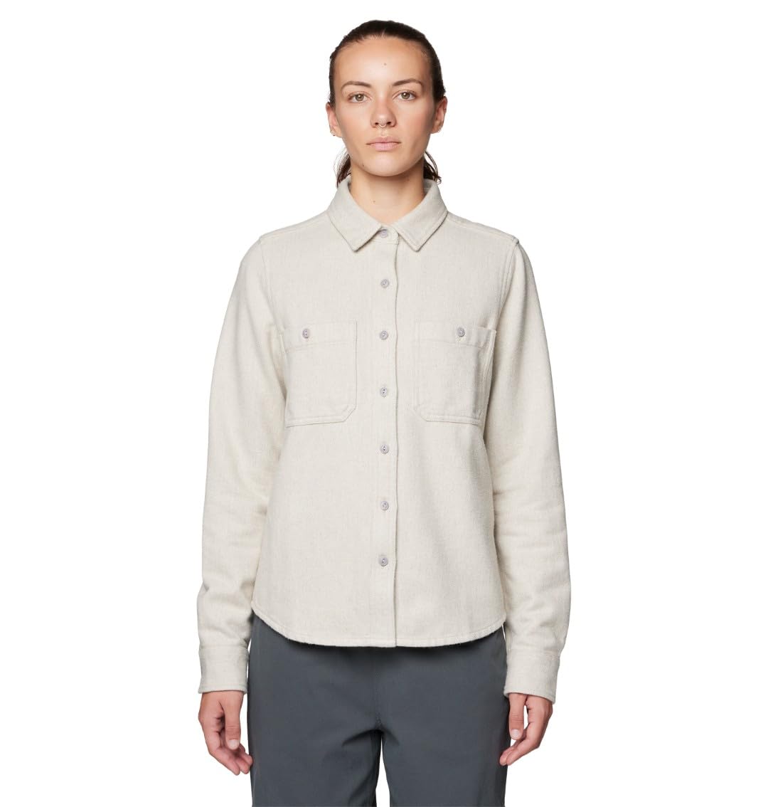 mountain-hardwear-plusher-long-sleeve-shirt-women-s-organic-cotton-flannel-butto image 7