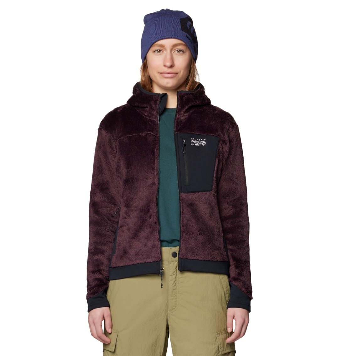 mountain-hardwear-women-s-polartec-high-loft-hoody-breathable-polartec-fleece-wi image 4