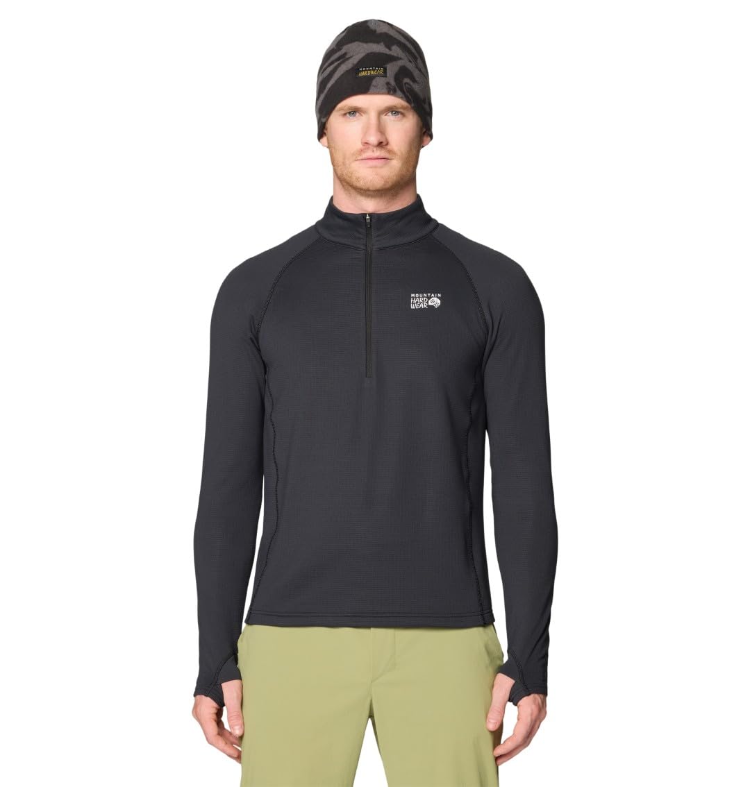 mountain-hardwear-men-s-crater-lake-heavyweight-half-zip-hooded-sun-shirt image 7