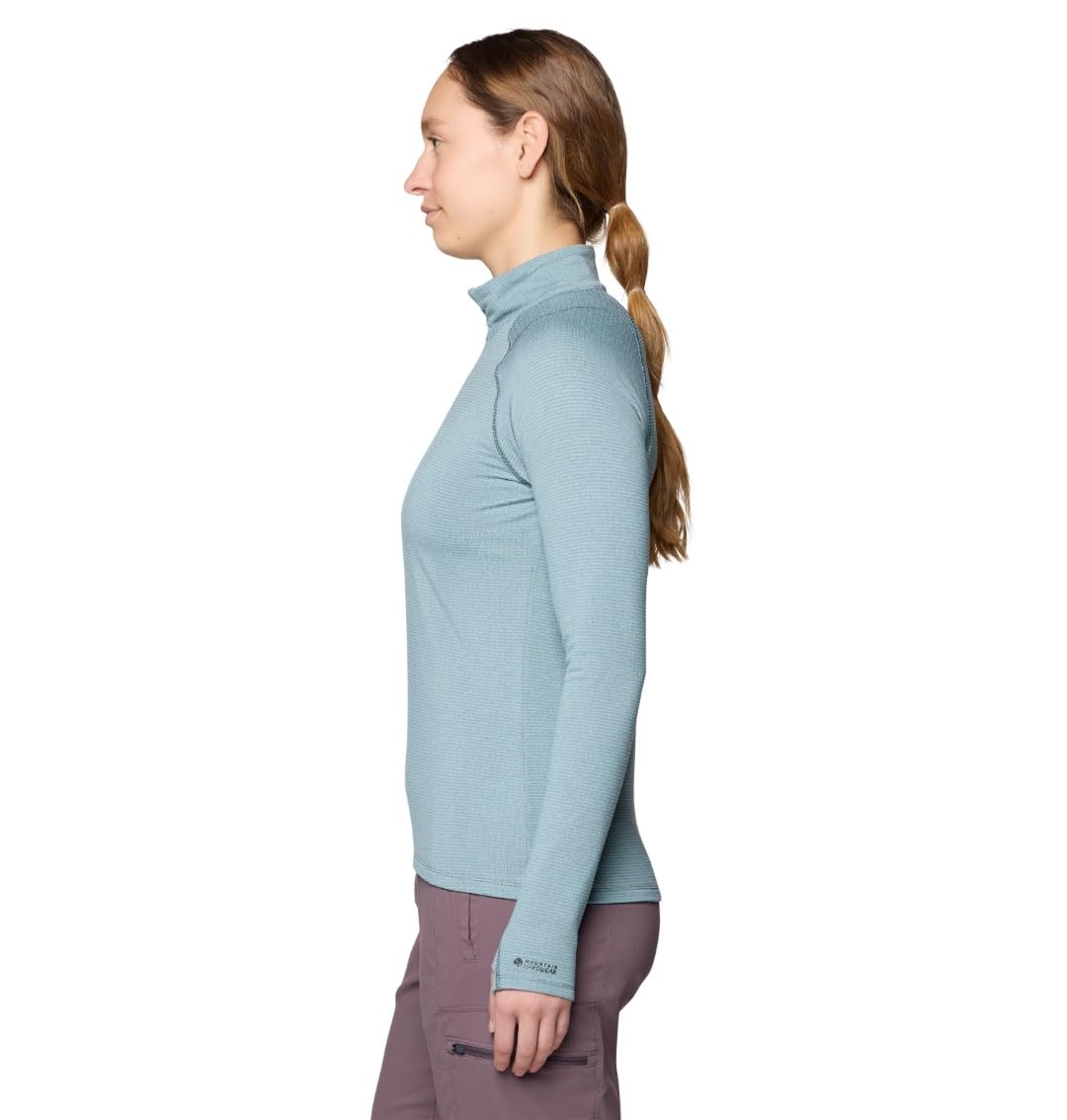 mountain-hardwear-crater-lake-heavyweight-half-zip-pullover-women-s-upf-50-fleec image 3