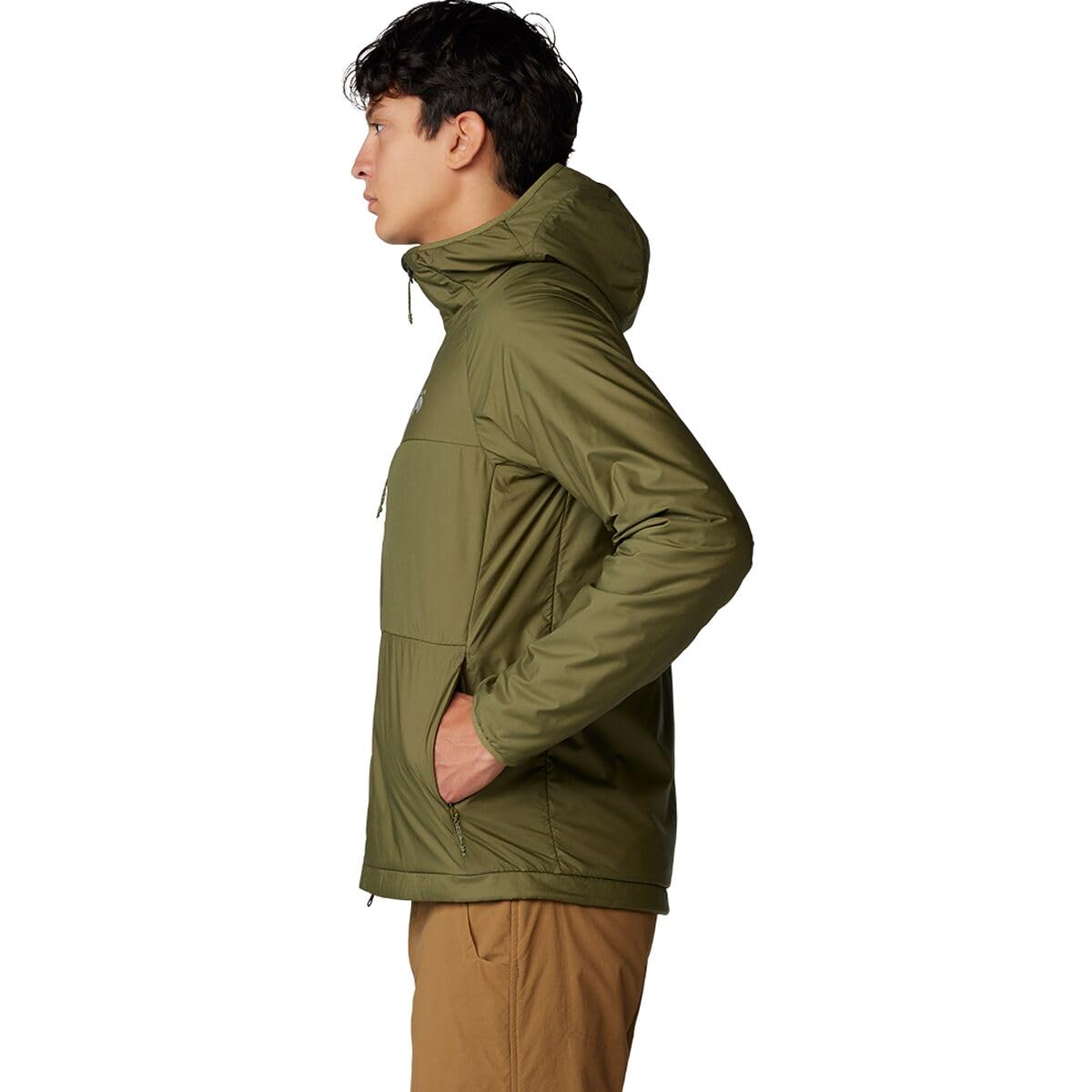 mountain-hardwear-kor-airshell-warm-hoody-breathable-active-insulation-wind-hood image 3