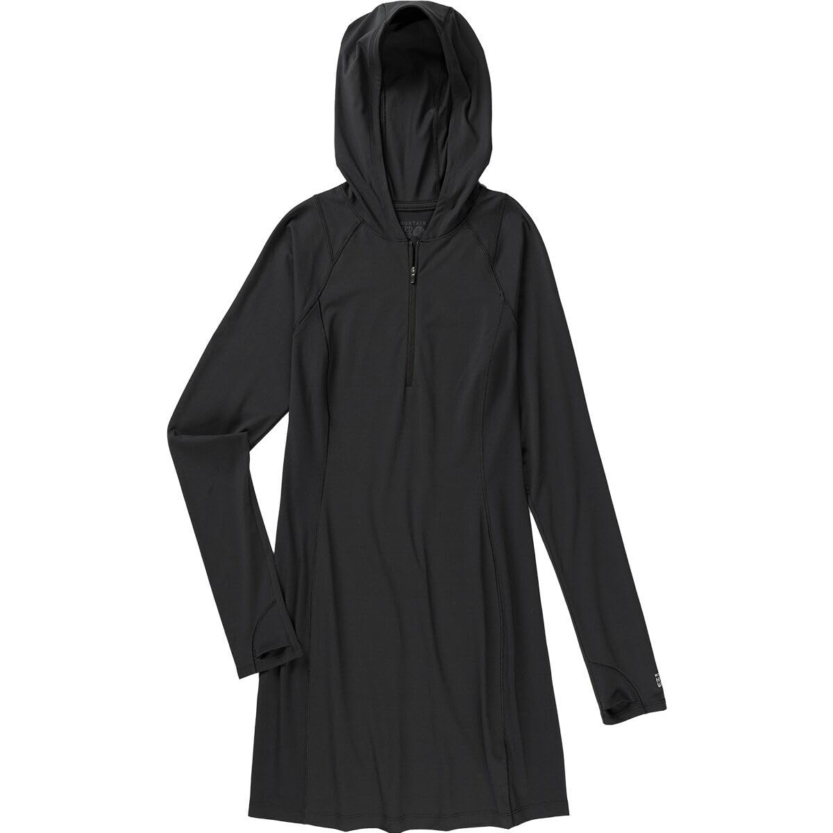 mountain-hardwear-crater-lake-dress-women-s-upf-50-sun-hooded-half-zip-dress image 1
