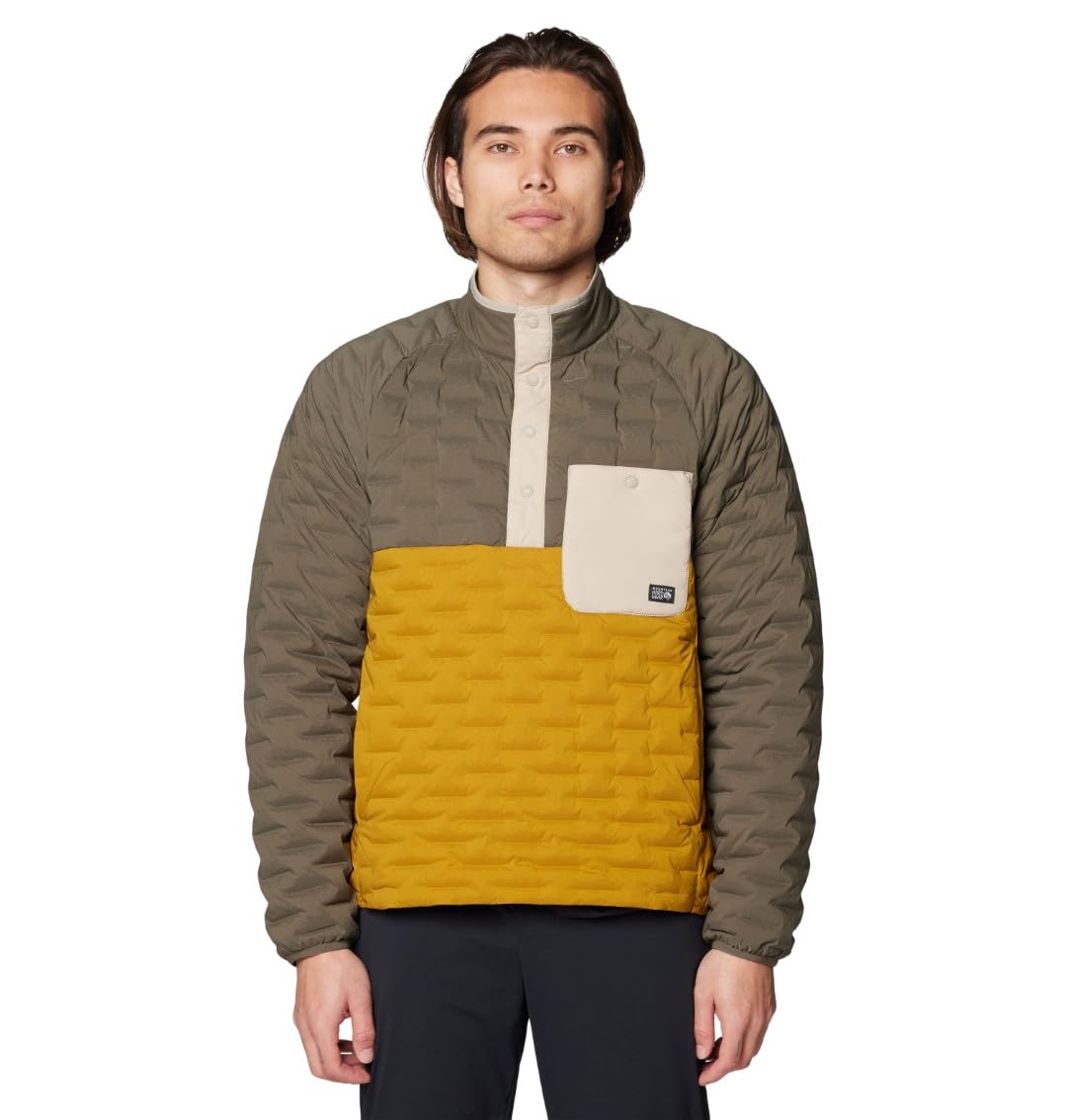 mountain-hardwear-stretchdown-light-snap-tee-down-insulated-snap-front-pullover- image 5