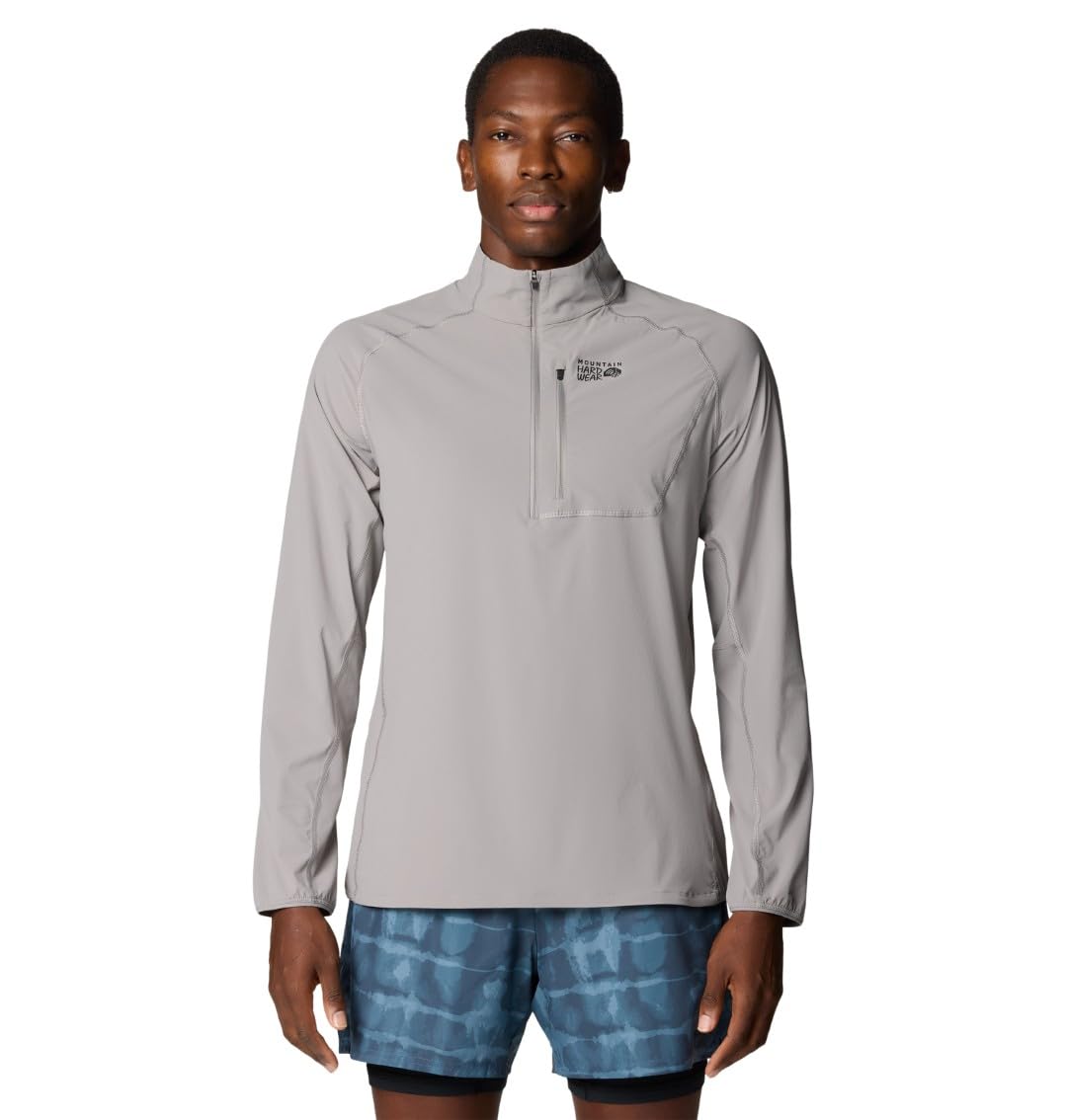 mountain-hardwear-sunshield-1-2-zip-upf-50-lightweight-anti-odor-sun-shirt-for-t image 1