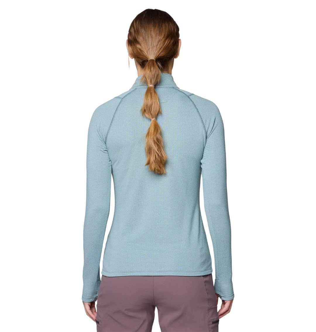 mountain-hardwear-crater-lake-heavyweight-half-zip-pullover-women-s-upf-50-fleec image 2
