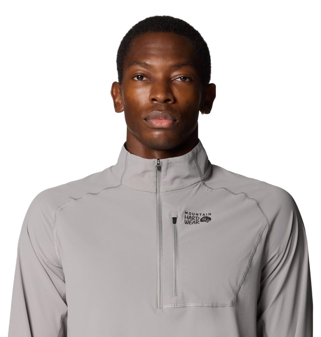 mountain-hardwear-sunshield-1-2-zip-upf-50-lightweight-anti-odor-sun-shirt-for-t image 4