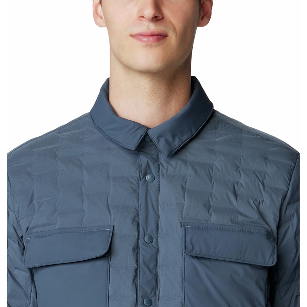 mountain-hardwear-stretchdown-light-shacket-700-fill-down-shirt-jacket image 2