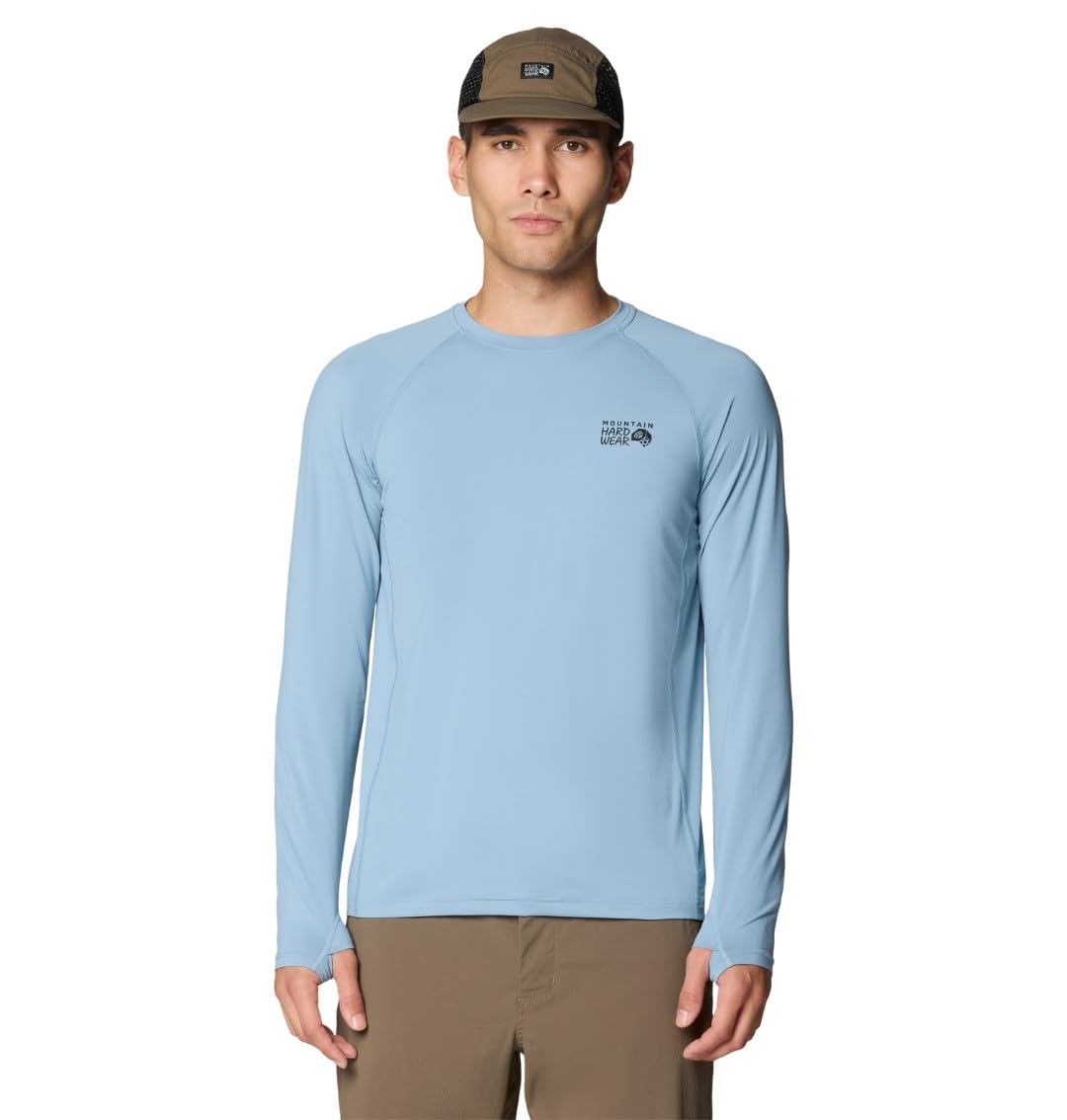 mountain-hardwear-men-s-crater-lake-long-sleeve-crew-sun-shirt-with-upf-50-prote image 8