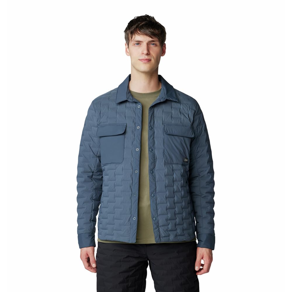 mountain-hardwear-stretchdown-light-shacket-700-fill-down-shirt-jacket image 4