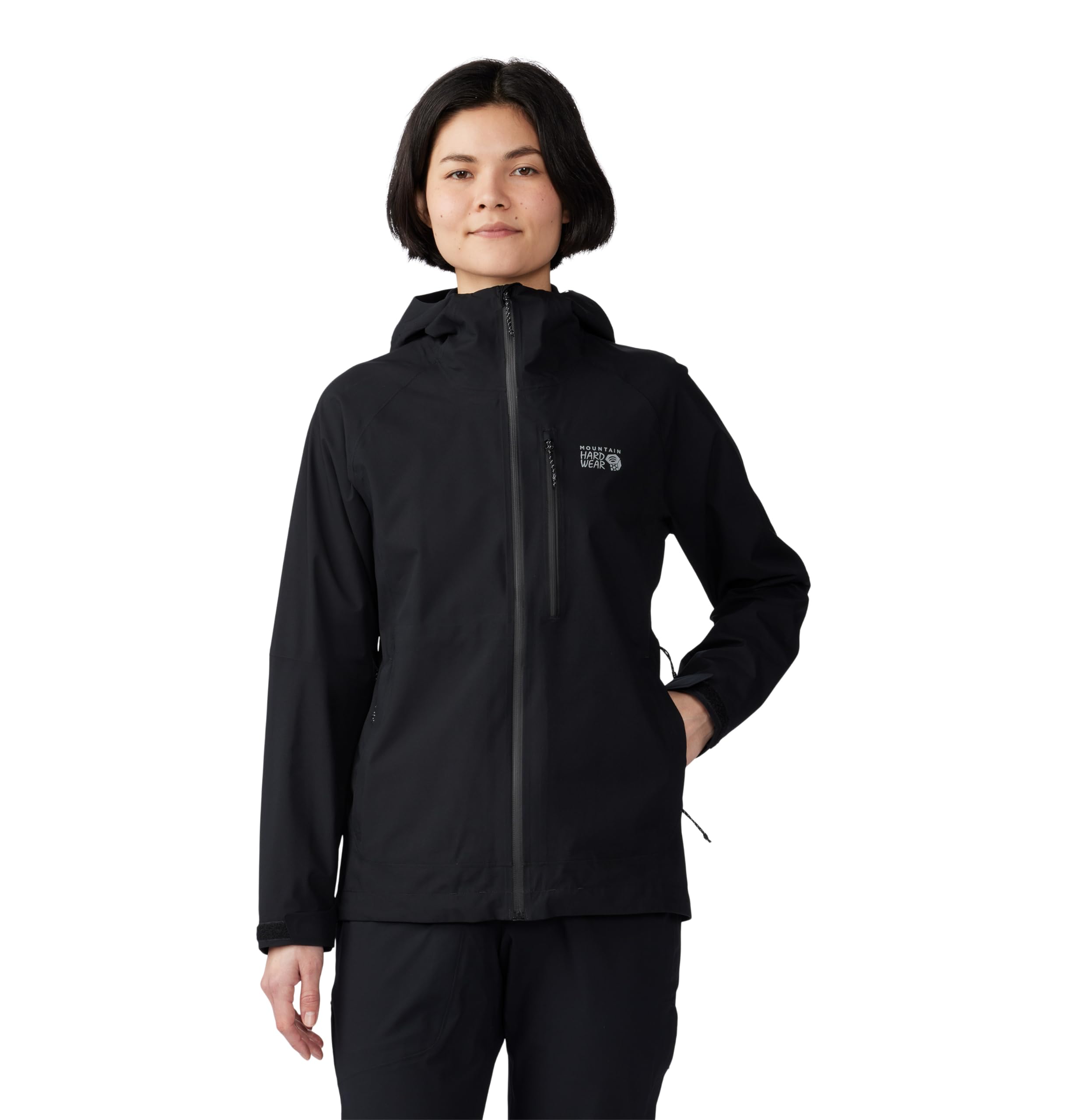 mountain-hardwear-women-s-stretch-ozonic-jacket-recycled-waterproof-rain-shell image 1