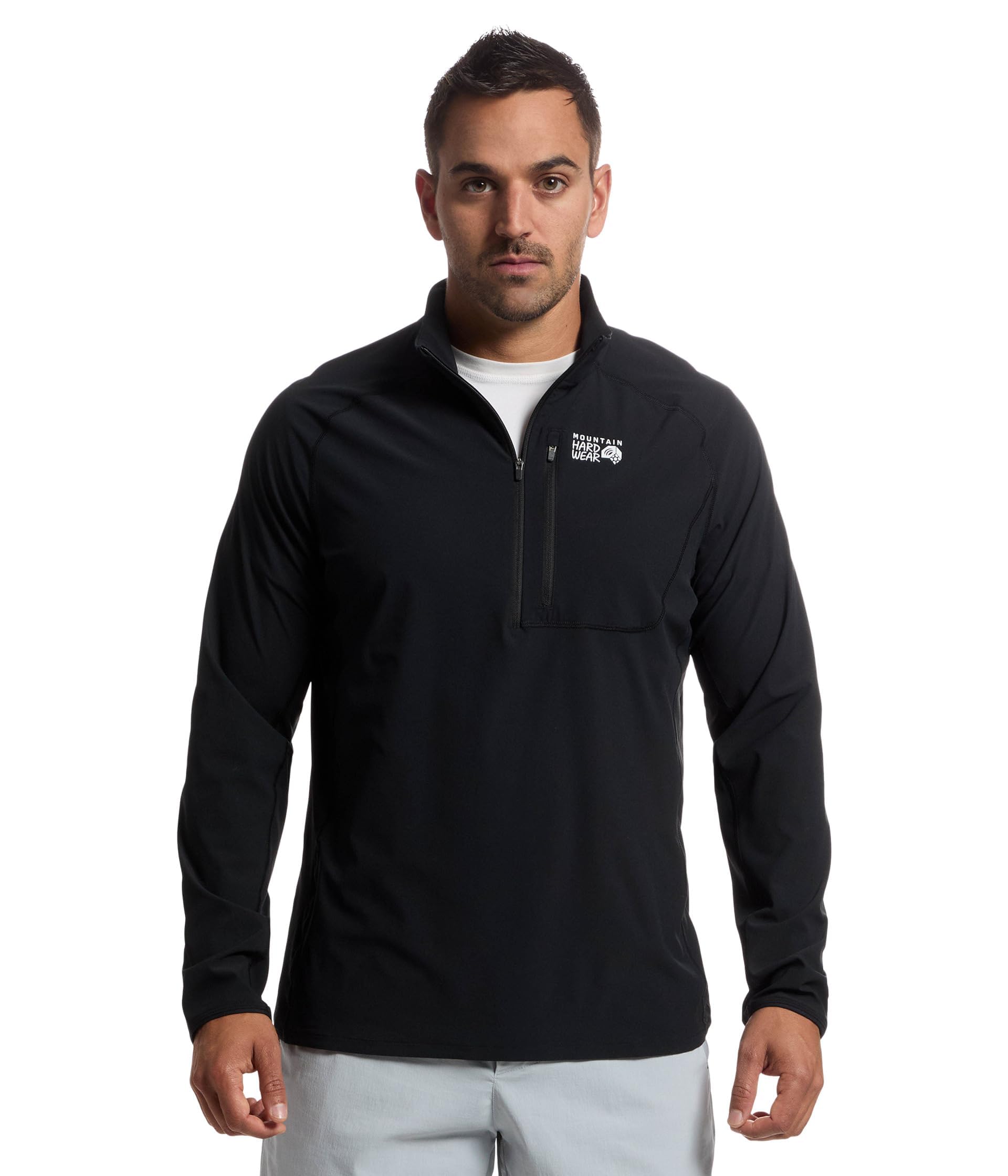 mountain-hardwear-sunshield-1-2-zip-upf-50-lightweight-anti-odor-sun-shirt-for-t image 8