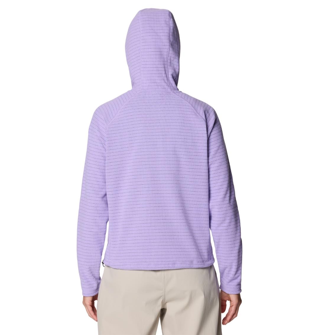mountain-hardwear-summit-grid-1-2-zip-lightweight-fleece-midlayer-for-backpackin image 2