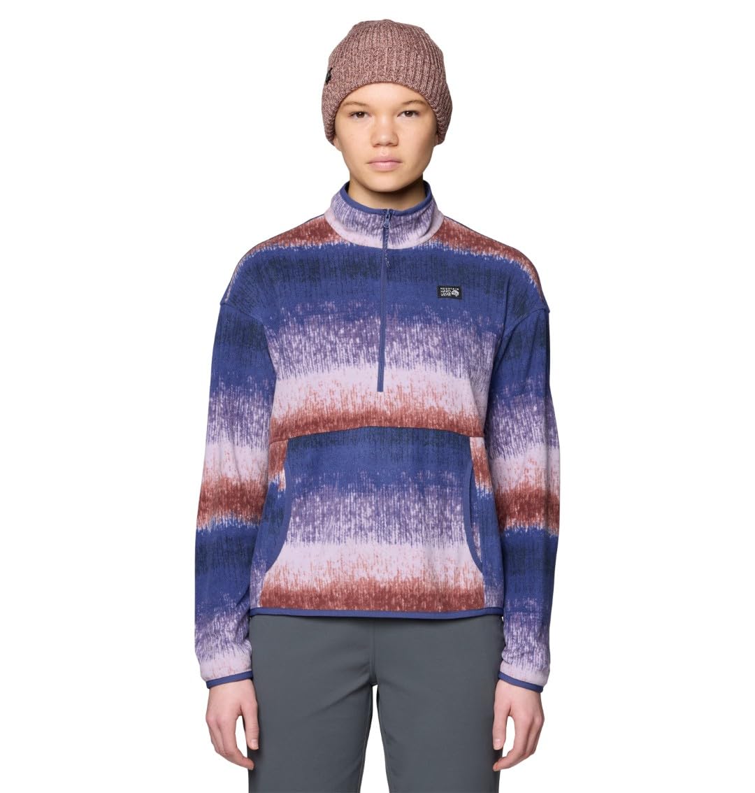 mountain-hardwear-microchill-half-zip-100-brushed-recycled-polyester-fleece-pull image 7