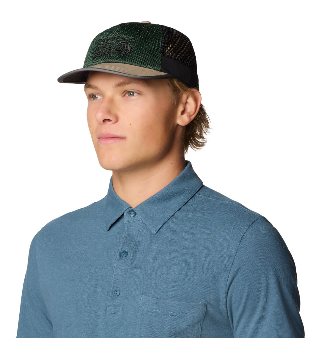 mountain-hardwear-trailseeker-unisex-trucker-hat-wide-mesh-trail-running-cap-wit image 3