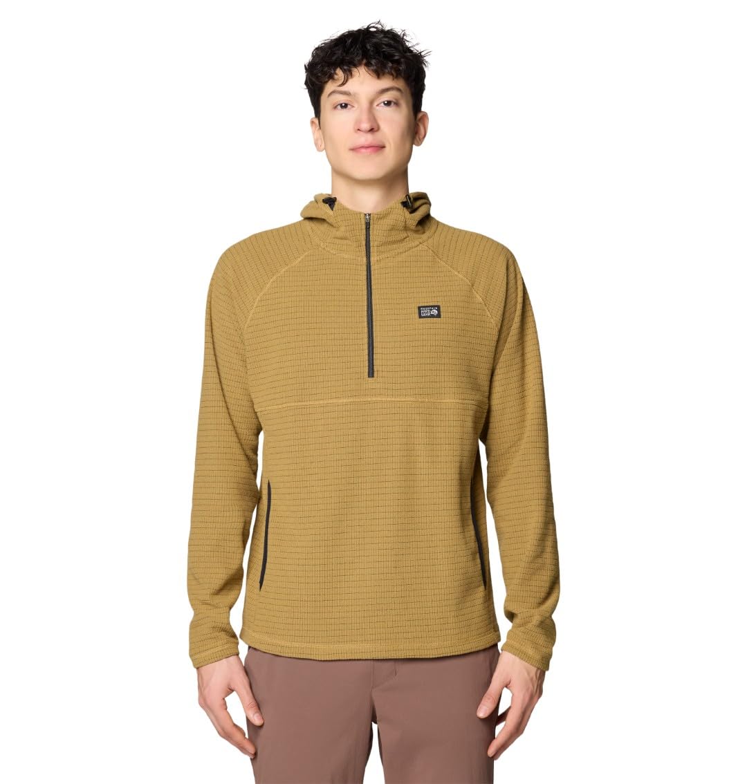 mountain-hardwear-summit-grid-fleece-hoody-lightweight-insulating-mid-layer-with image 6