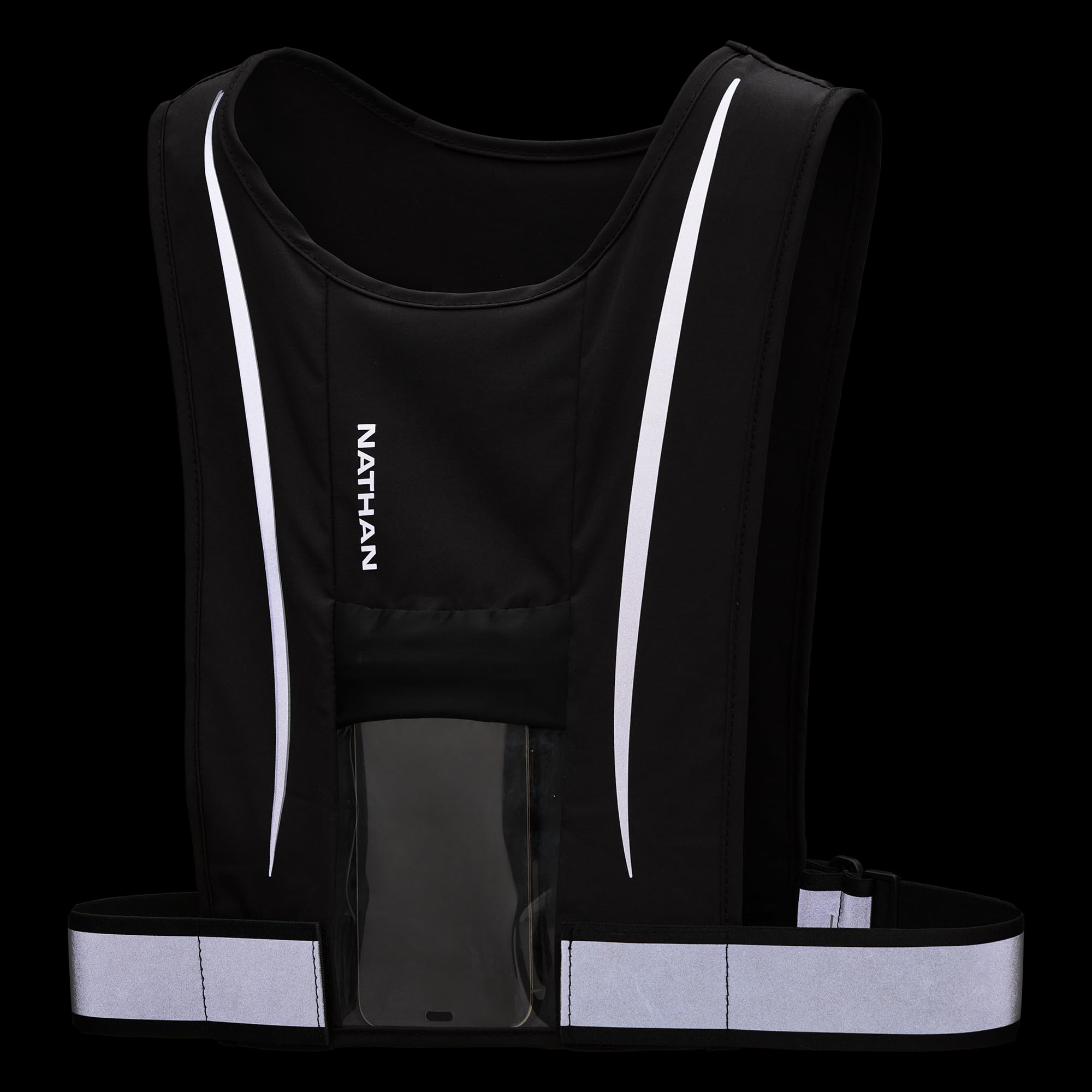 nathan-hypernight-reflective-stash-vest-high-visibility-running-safety-vest-with image 4