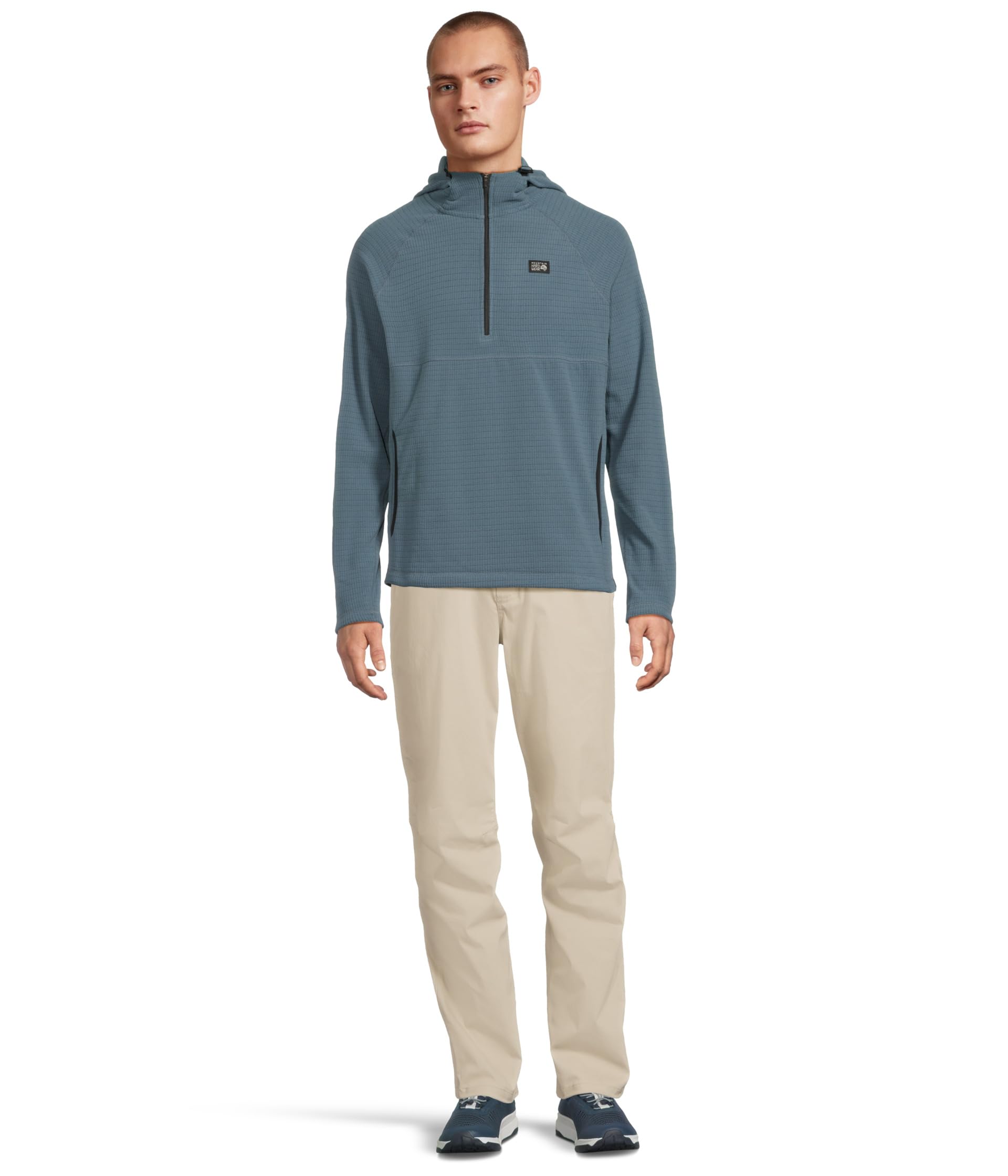 mountain-hardwear-summit-grid-fleece-hoody-lightweight-insulating-mid-layer-with image 5