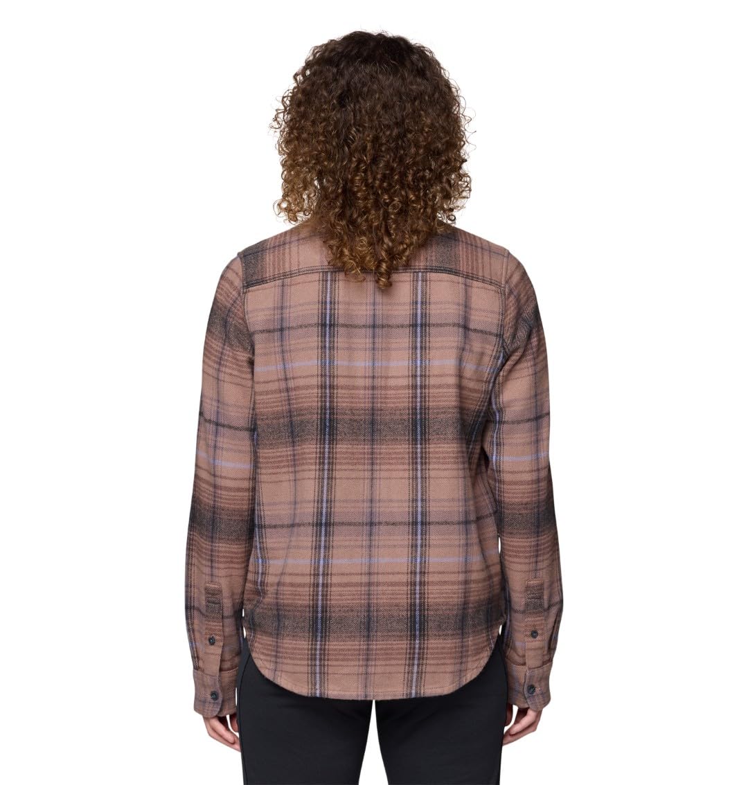 mountain-hardwear-plusher-long-sleeve-shirt-women-s-organic-cotton-flannel-butto image 2