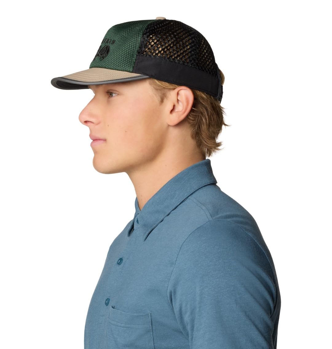 mountain-hardwear-trailseeker-unisex-trucker-hat-wide-mesh-trail-running-cap-wit image 4