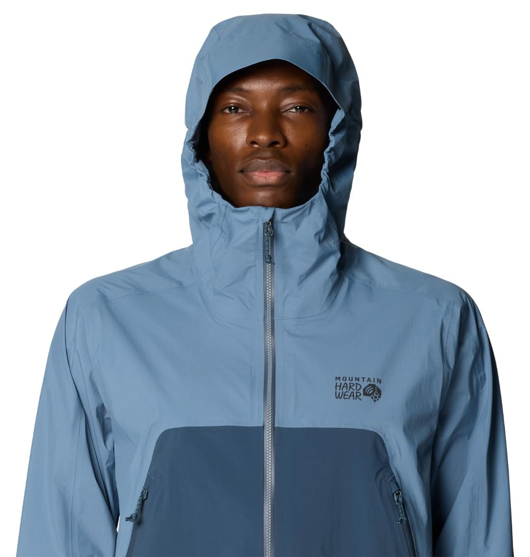 mountain-hardwear-men-s-cloud-cipher-hooded-jacket-3-layer-waterproof-rain-jacke image 5