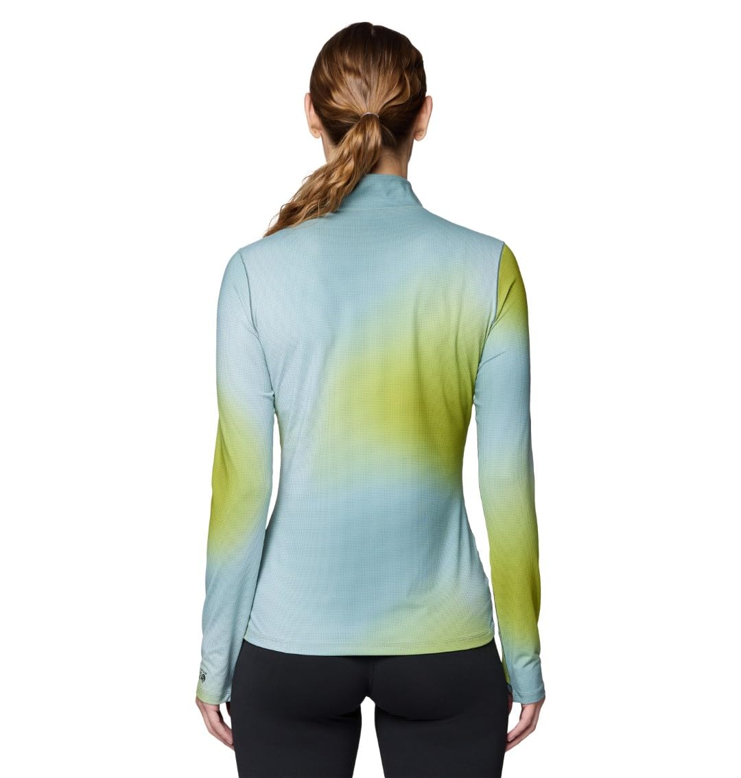 mountain-hardwear-butter-up-1-2-zip-moisture-wicking-base-layer-top image 2