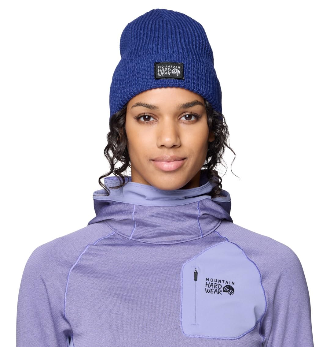 mountain-hardwear-cabin-to-curb-beanie-unisex-recycled-heavyweight-cuffed-fleece image 4