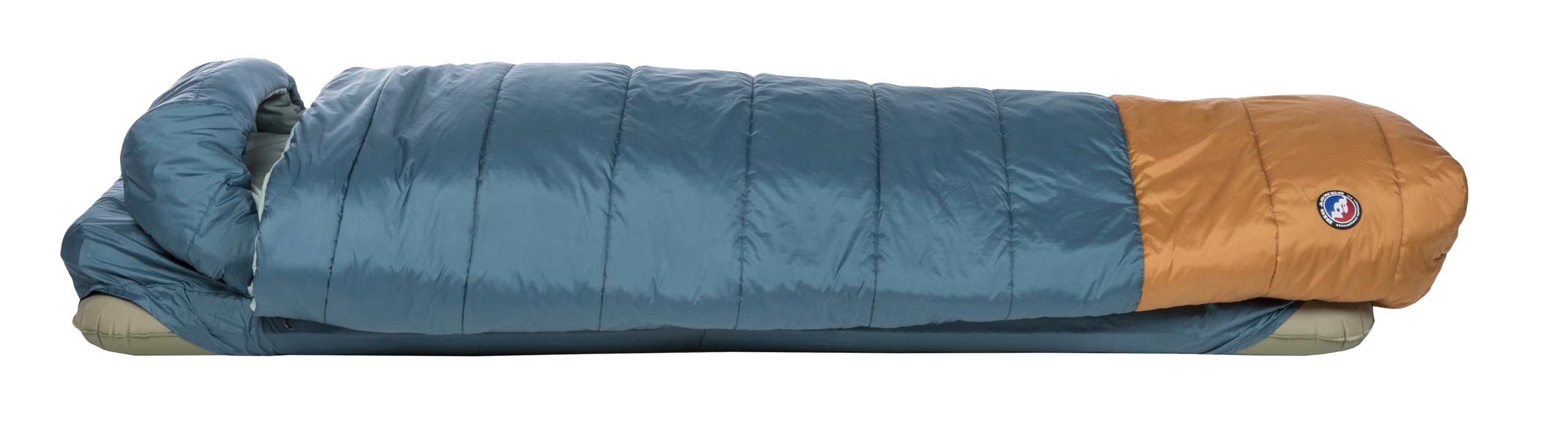 big-agnes-echo-park-sleeping-bag-extra-roomy-deluxe-synthetic-camping-bag-with-p image 5