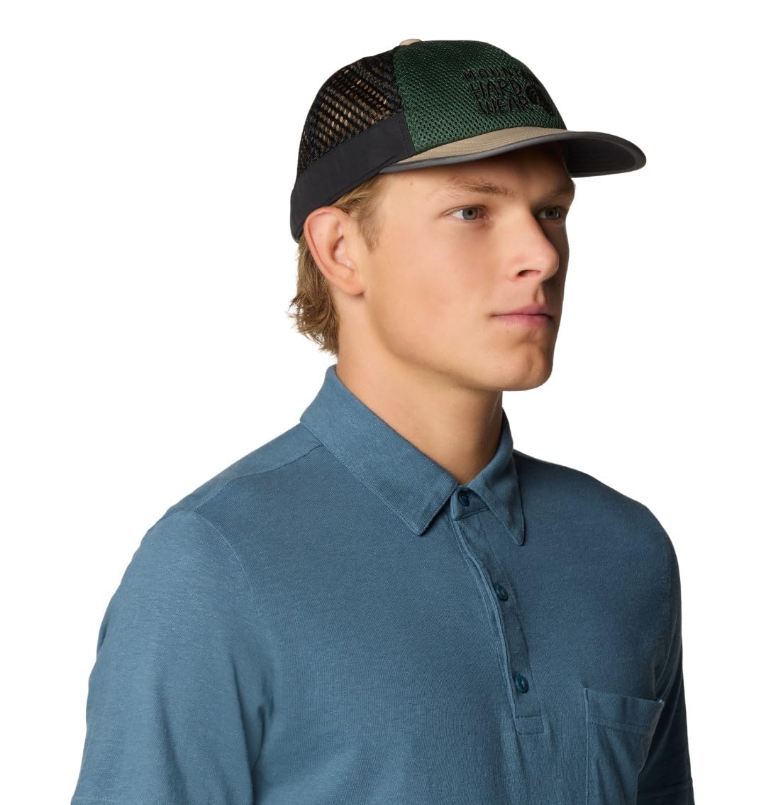mountain-hardwear-trailseeker-unisex-trucker-hat-wide-mesh-trail-running-cap-wit image 5
