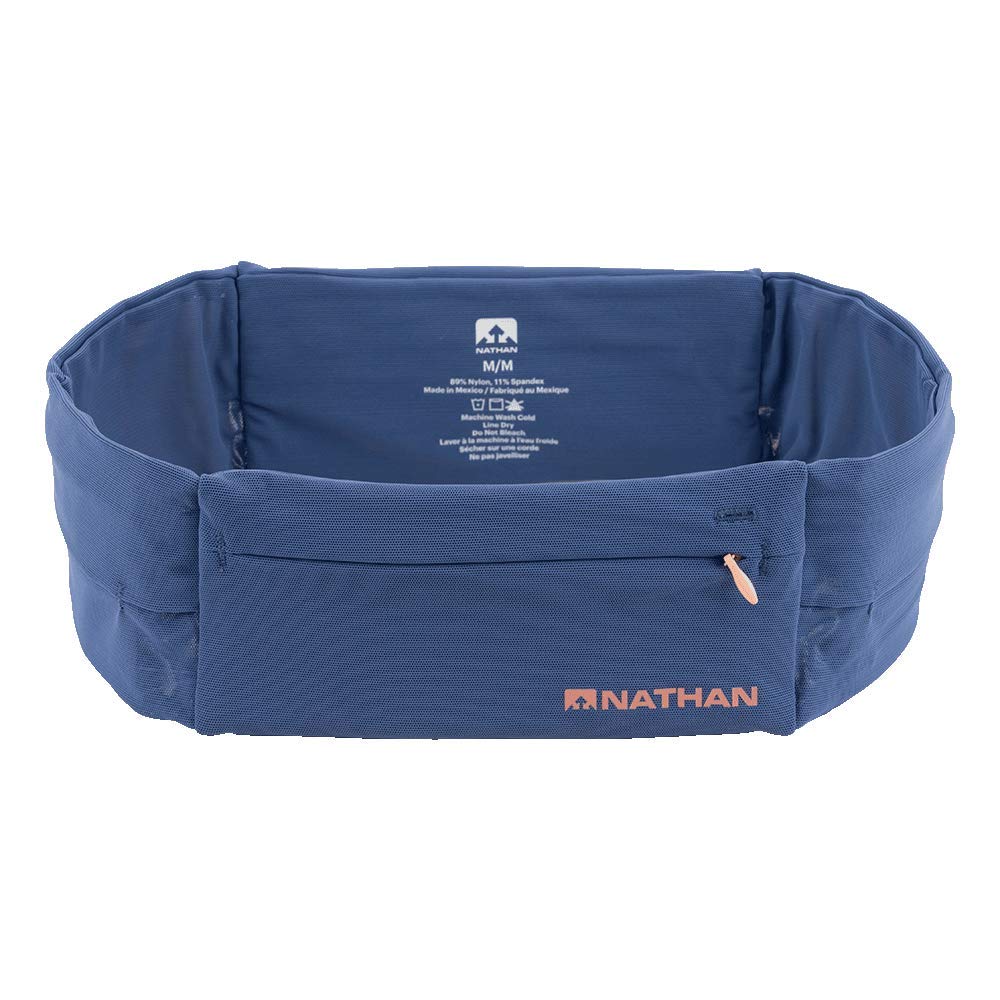 nathan-zipster-bounce-free-running-belt-waist-pack-for-men-and-women-2-zippered- image 4