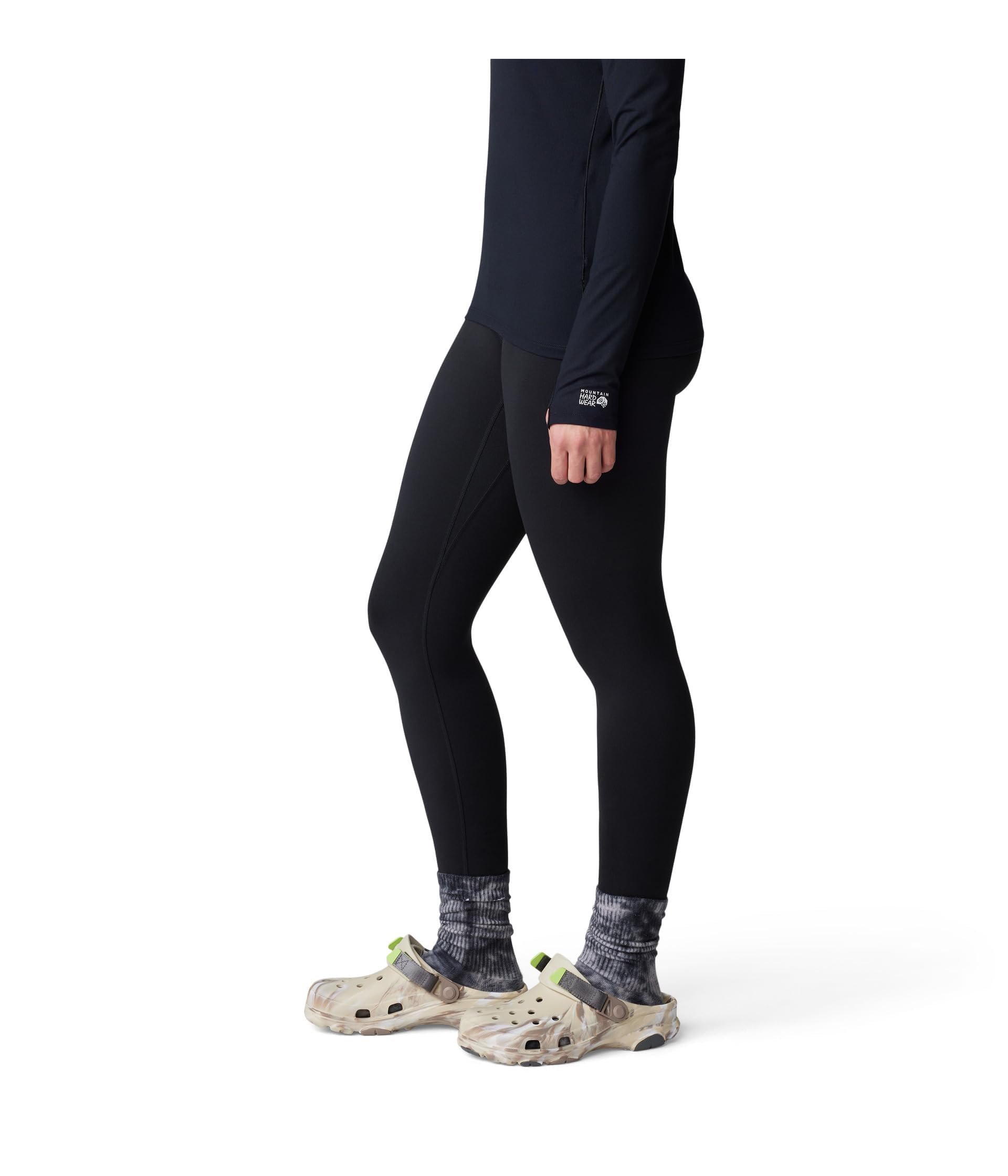 mountain-hardwear-butter-up-tight-women-s-buttery-soft-upf-50-base-layer-legging image 2