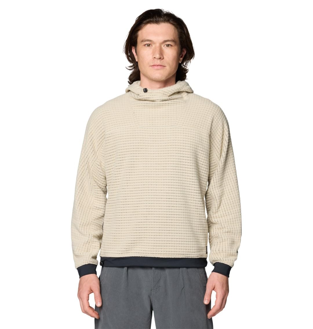 mountain-hardwear-summit-grid-big-grid-fleece-hoody-scuba-cinch-hood-kangaroo-po image 1