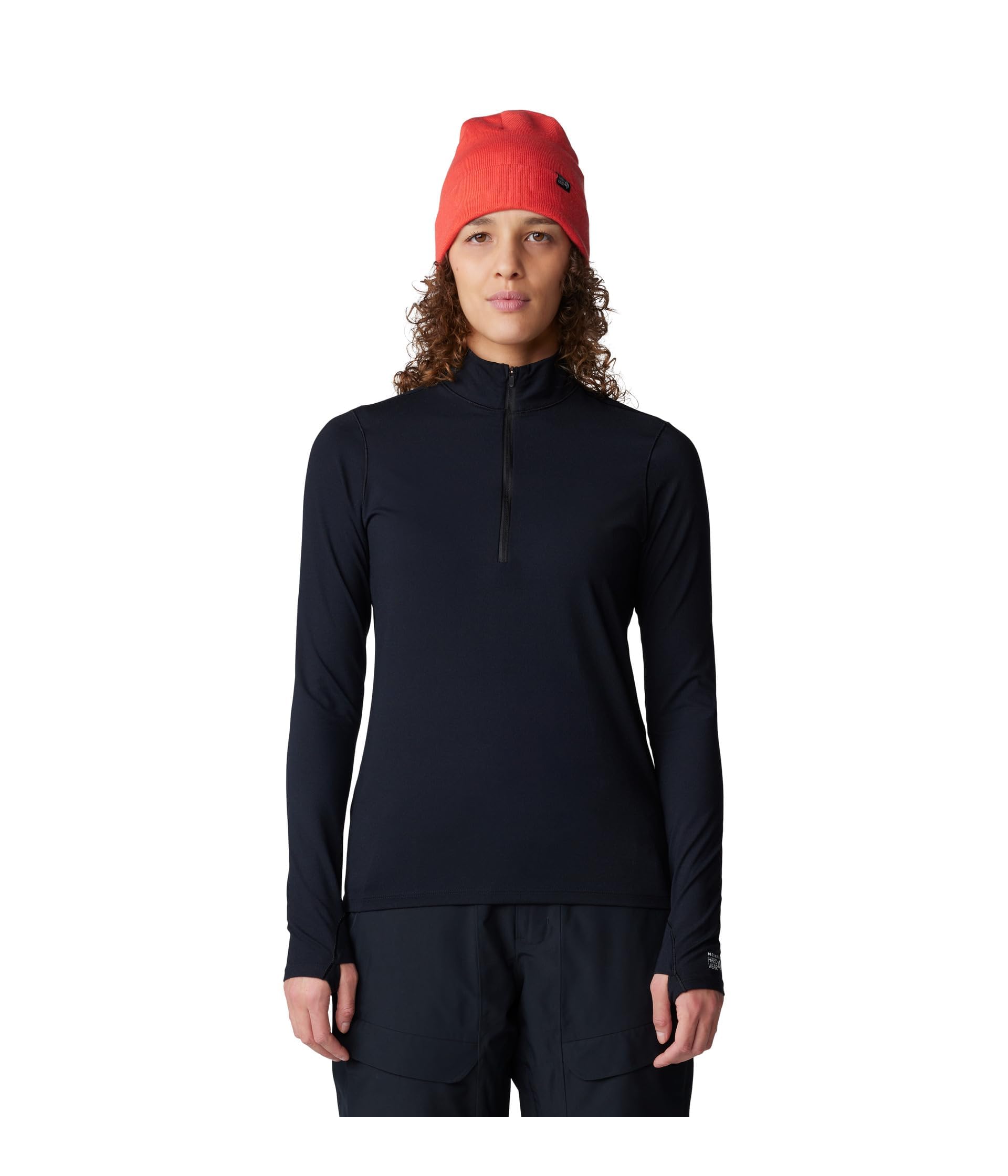 mountain-hardwear-butter-up-1-2-zip-moisture-wicking-base-layer-top image 6