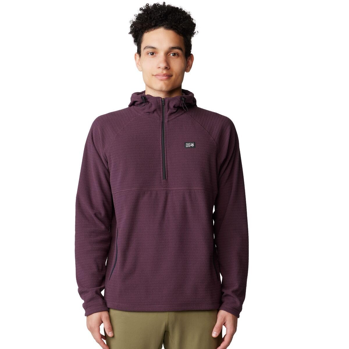 mountain-hardwear-summit-grid-fleece-hoody-lightweight-insulating-mid-layer-with image 8