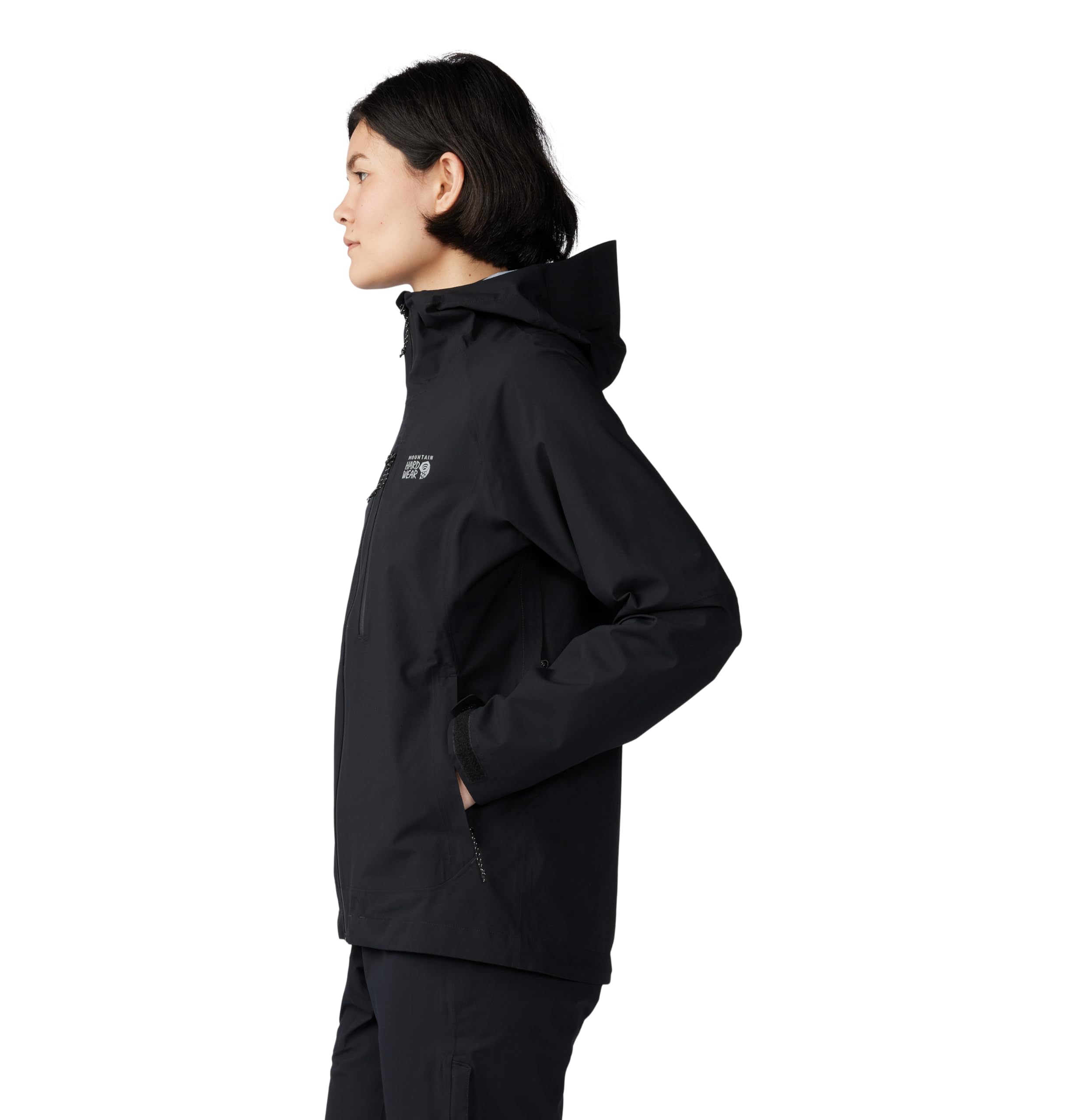 mountain-hardwear-women-s-stretch-ozonic-jacket-recycled-waterproof-rain-shell image 3