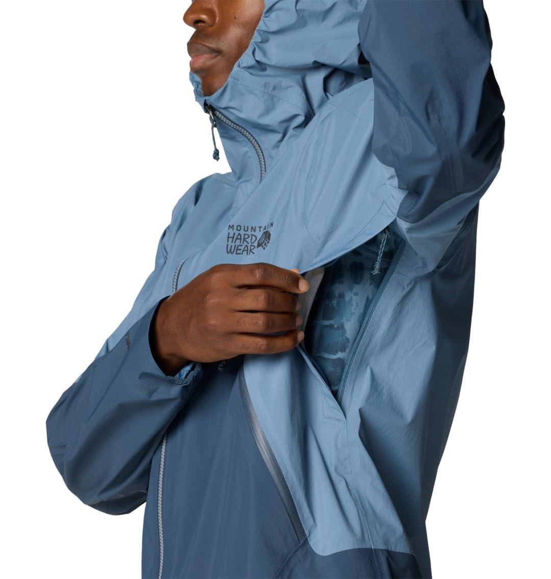 mountain-hardwear-men-s-cloud-cipher-hooded-jacket-3-layer-waterproof-rain-jacke image 8