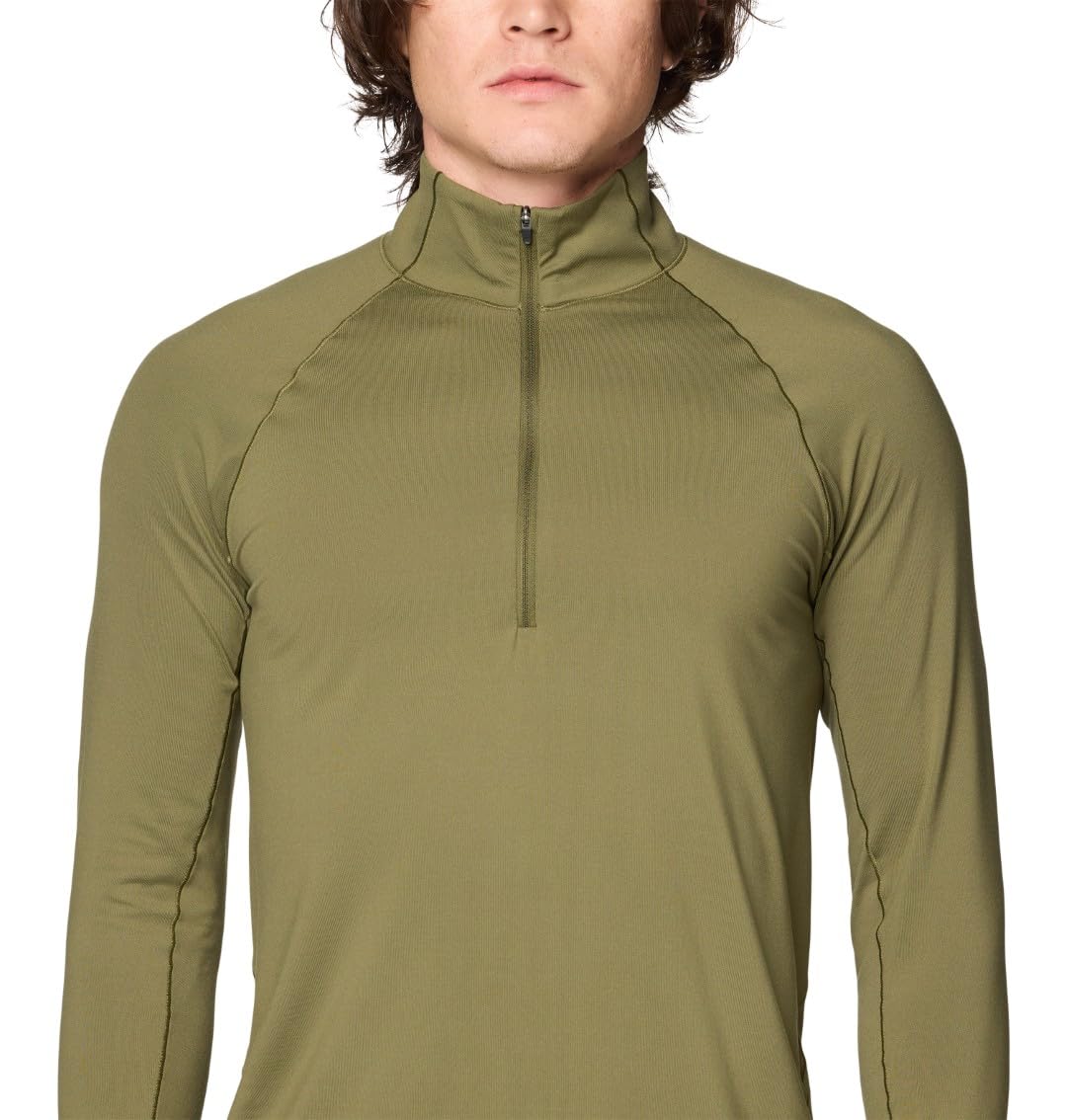 mountain-hardwear-butter-up-long-sleeve-1-2-zip-buttery-soft-moisture-wicking-od image 4