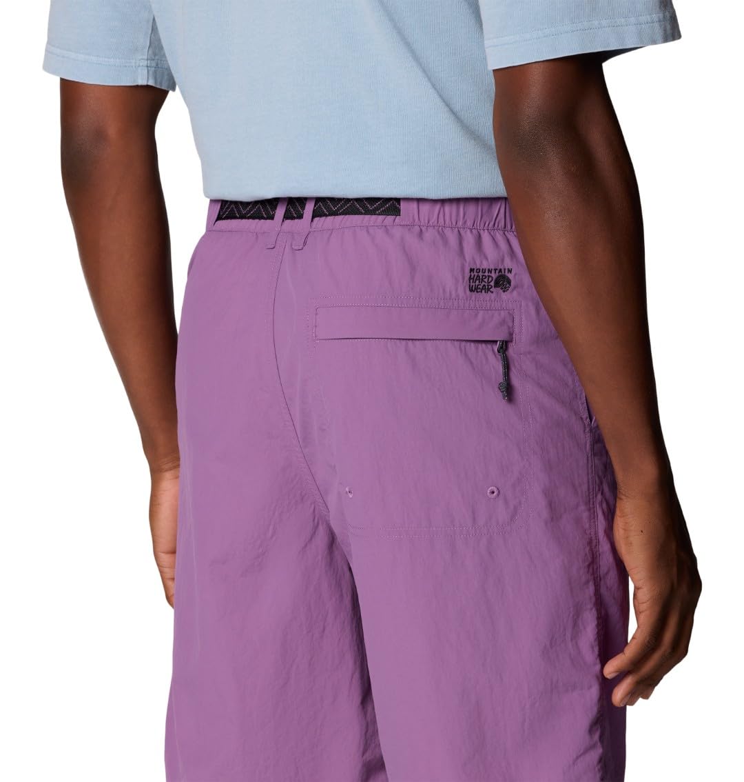 mountain-hardwear-stryder-belted-shorts-rugged-100-recycled-nylon-hiking-shorts- image 5