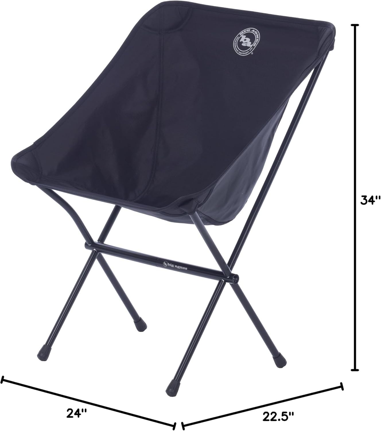 big-agnes-mica-basin-camp-chair-2-lb-ultralight-backpacking-chair-with-hubless-a image 3