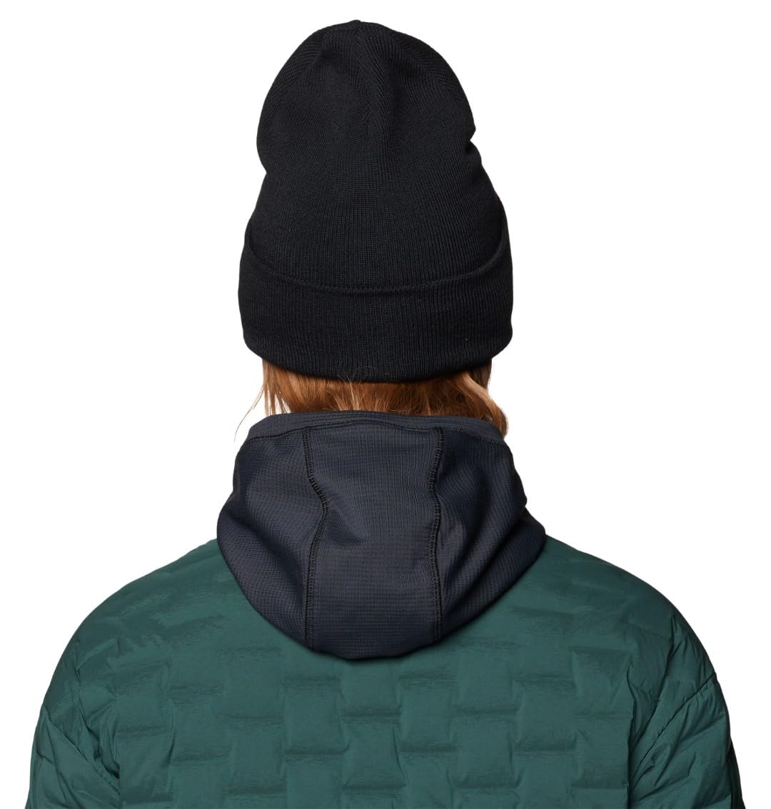 mountain-hardwear-town-square-beanie-unisex-recycled-poly-knit-cuffed-winter-bea image 5