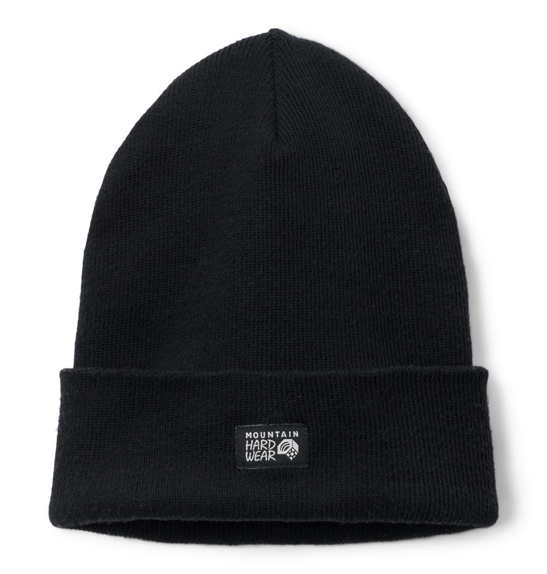 mountain-hardwear-town-square-beanie-unisex-recycled-poly-knit-cuffed-winter-bea image 1