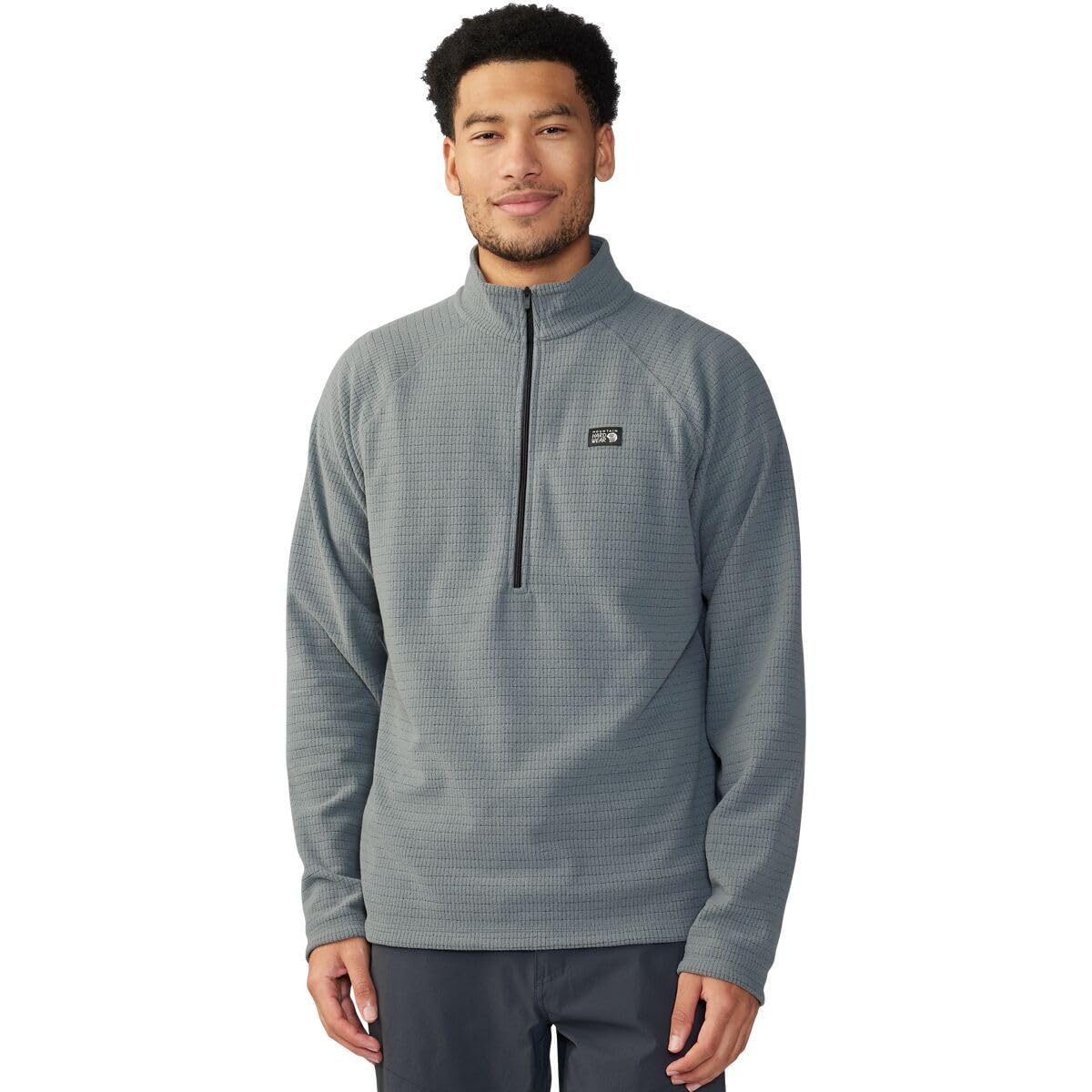 mountain-hardwear-summit-grid-half-zip-fleece-midlayer-men-s image 7