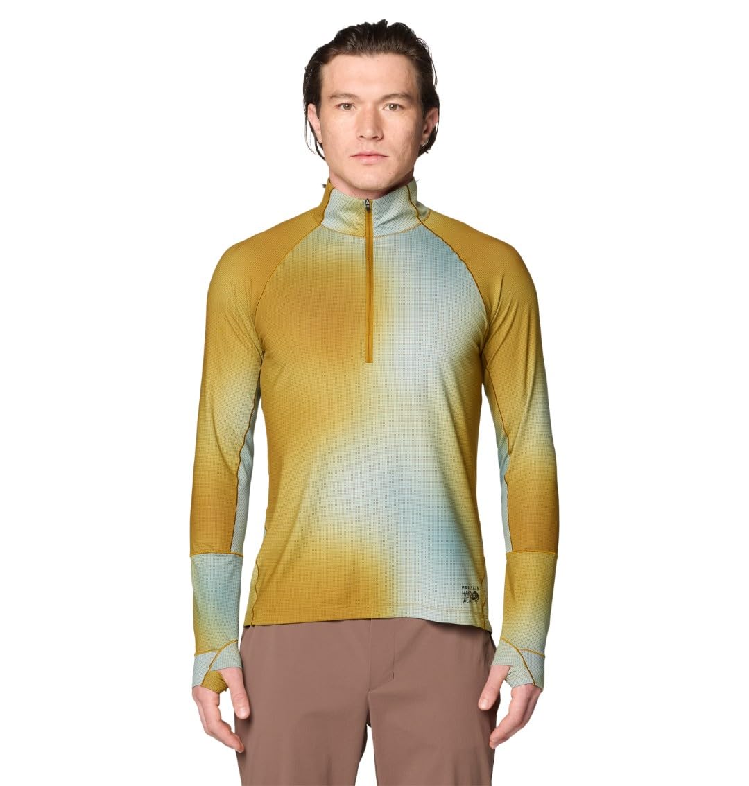 mountain-hardwear-butter-up-long-sleeve-1-2-zip-buttery-soft-moisture-wicking-od image 6