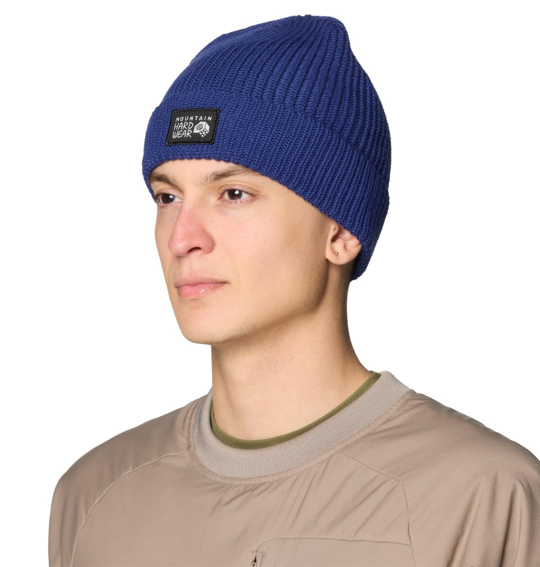 mountain-hardwear-cabin-to-curb-beanie-unisex-recycled-heavyweight-cuffed-fleece image 3