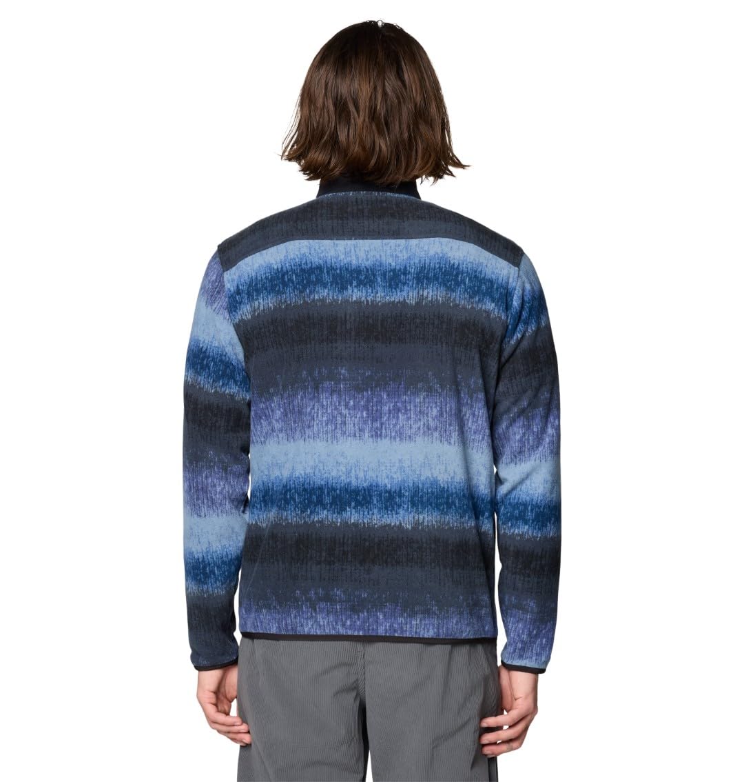 mountain-hardwear-microchill-snap-men-s-pullover-fleece-half-snap-recycled-micro image 2