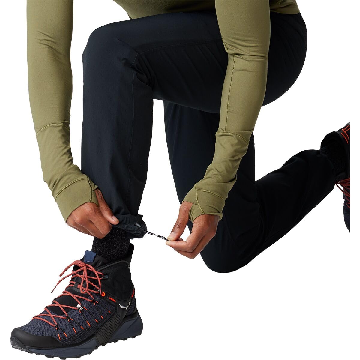 mountain-hardwear-yumalino-active-lined-pant-men-s-fleece-lined-softshell-winter image 5