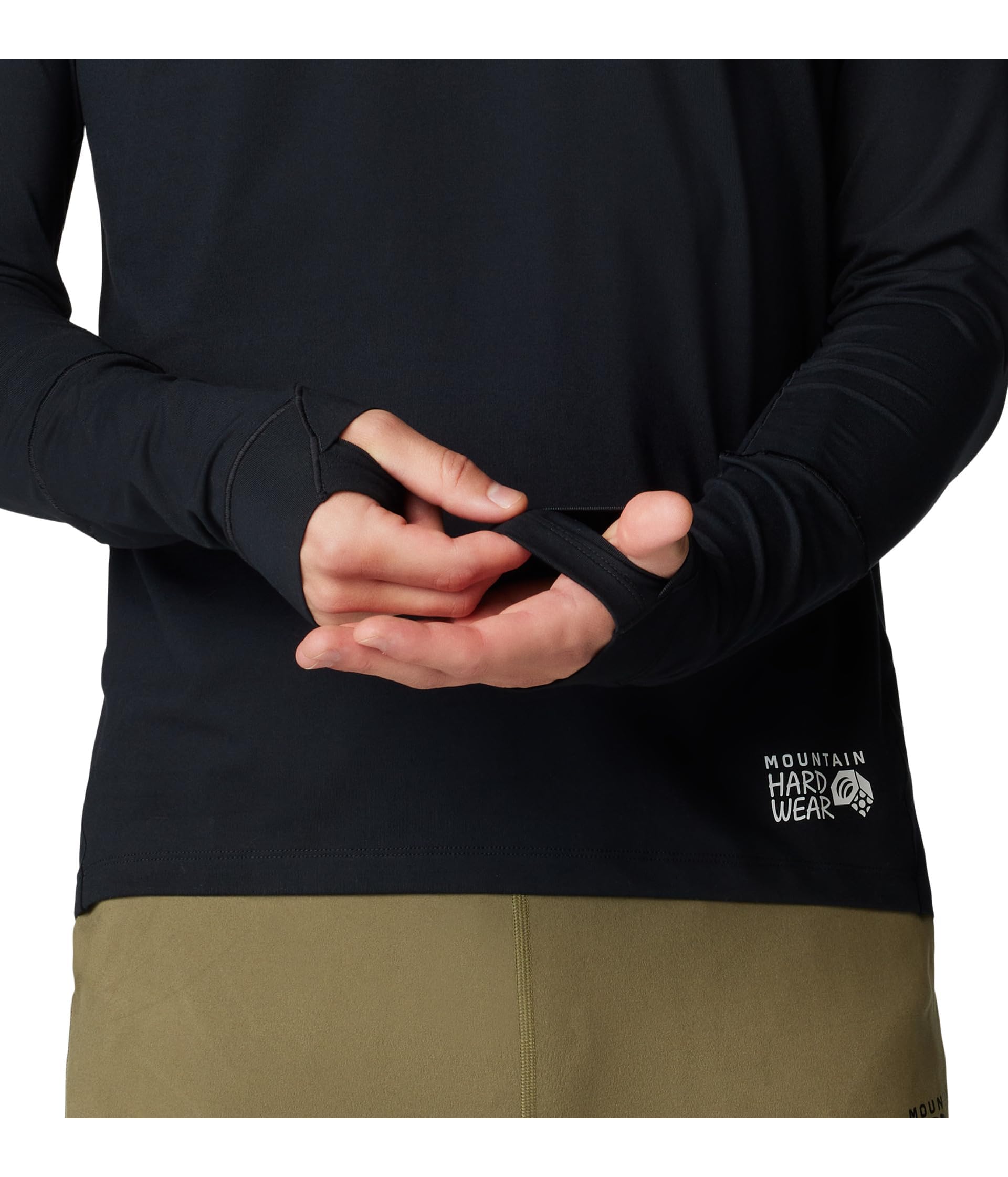 mountain-hardwear-butter-up-hoody-upf-50-sun-hoodie-moisture-wicking-brushed-jer image 4