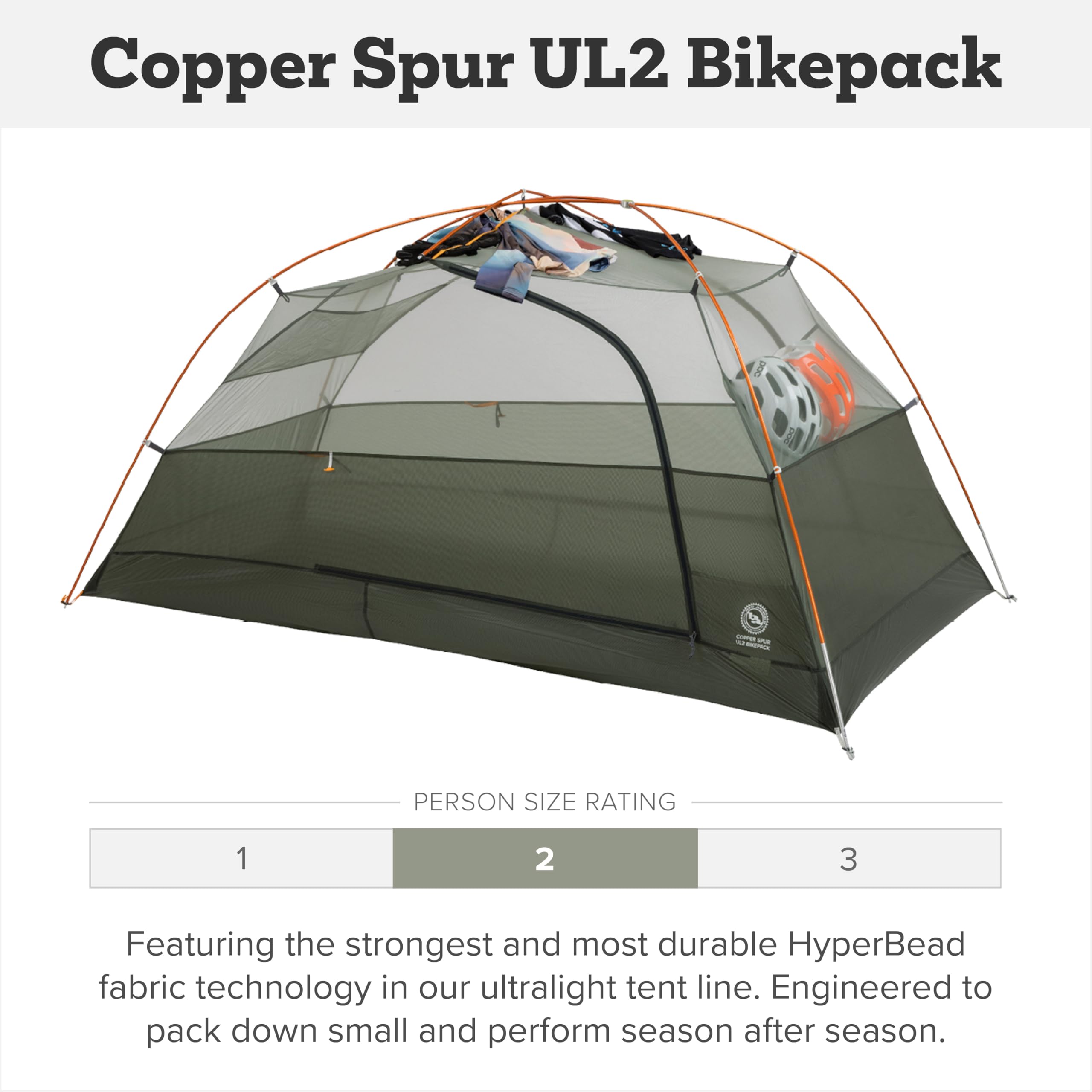 big-agnes-copper-spur-ul-bikepack-tent-ultralight-3-season-backpacking-and-bikep image 2