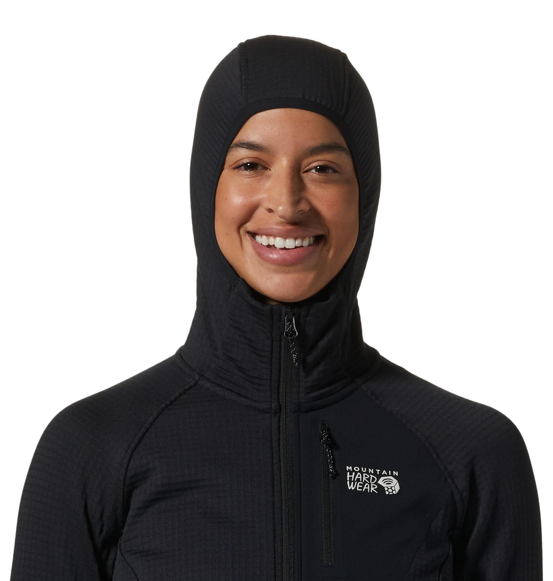 mountain-hardwear-women-s-polartec-power-grid-full-zip-hoody image 3