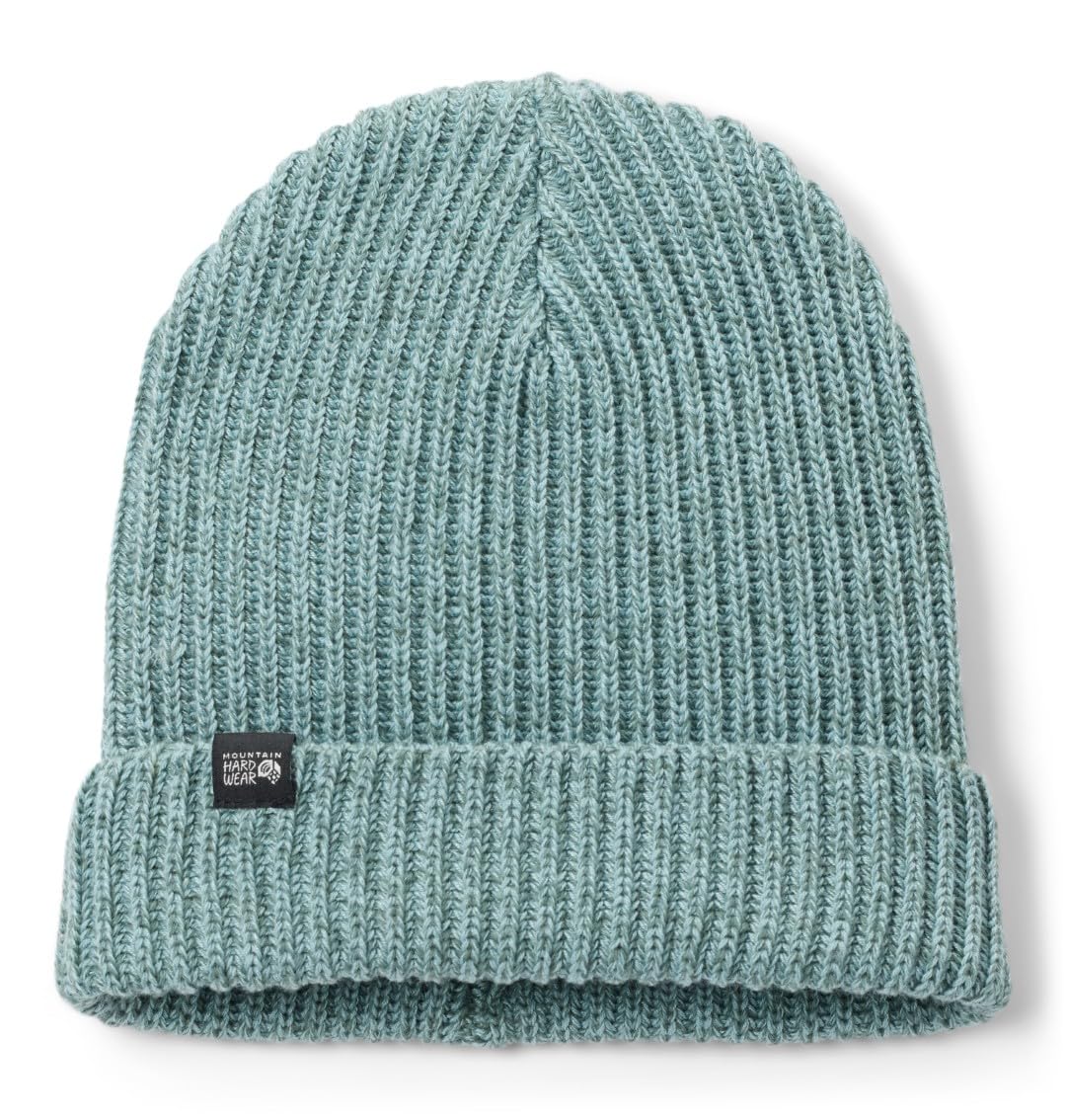 mountain-hardwear-lone-pine-beanie-double-layer-recycled-wool-fold-over-winter-h image 7